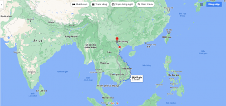 Từ Hà Giang đến Cà Mau bao nhiêu km? Cập nhật Bản Đồ 2024?