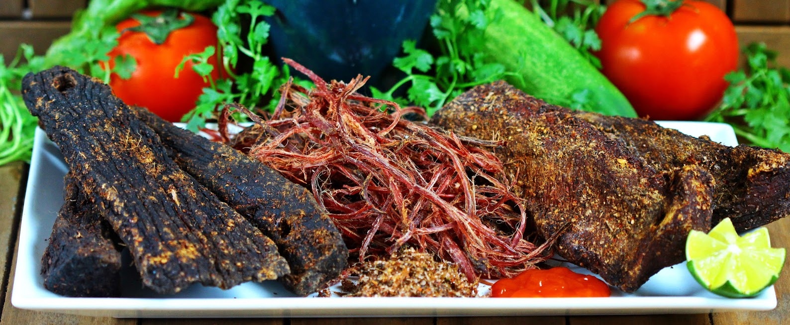 Thịt trâu gác bếp