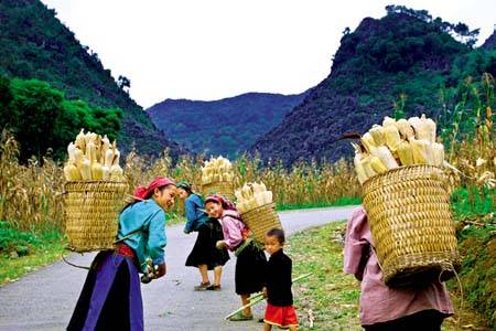 Hà Nội - Hà Giang - Quảng Bạ - Yên Minh - Đồng Văn - Lũng Cú - Mèo Vạc - Cao Bằng - Thác Bản Giốc - Ngườm Ngao