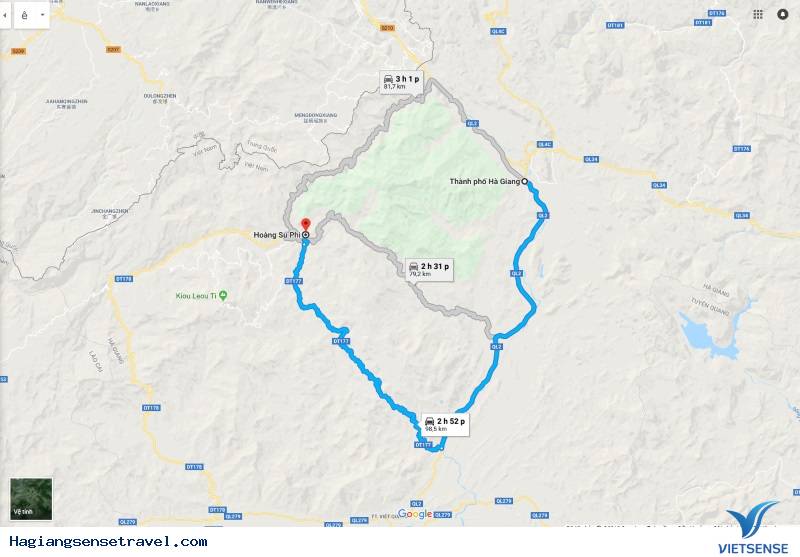 Hướng dẫn đi tới Hoàng Su Phì