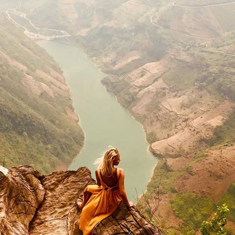 Con sông xanh biếc một màu mang tên Nho Quế ở Hà Giang - Ảnh 5