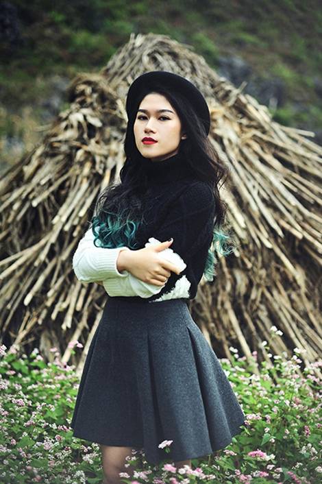 Diễn Viên Ngọc Thanh Tâm Khoe Sắc Trên Cao Nguyên Đá Hà Giang - Ảnh 3 Diễn Viên Ngọc Thanh Tâm Khoe Sắc Trên Cao Nguyên Đá Hà Giang - Ảnh 3