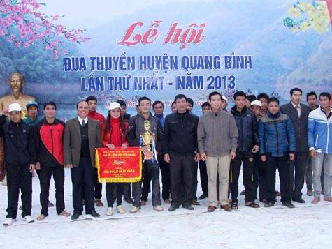 Lễ Hội Đua Thuyền Huyện Quang Bình Lần Thứ Nhất - Ảnh 2