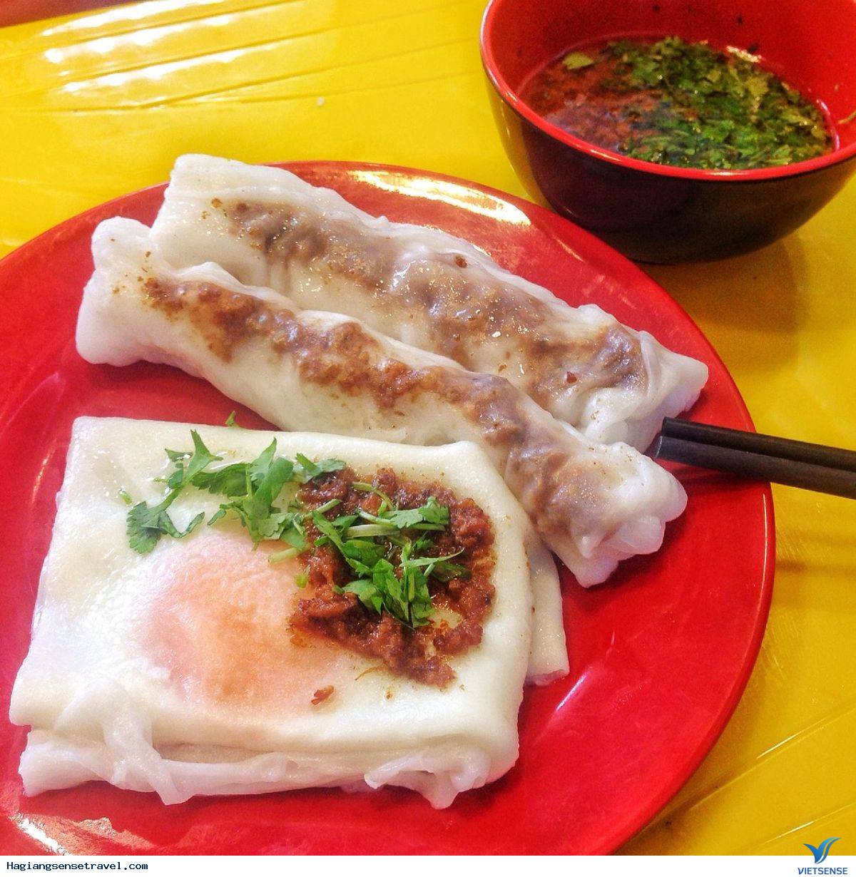 Bánh cuốn trứng Bánh cuốn trứng